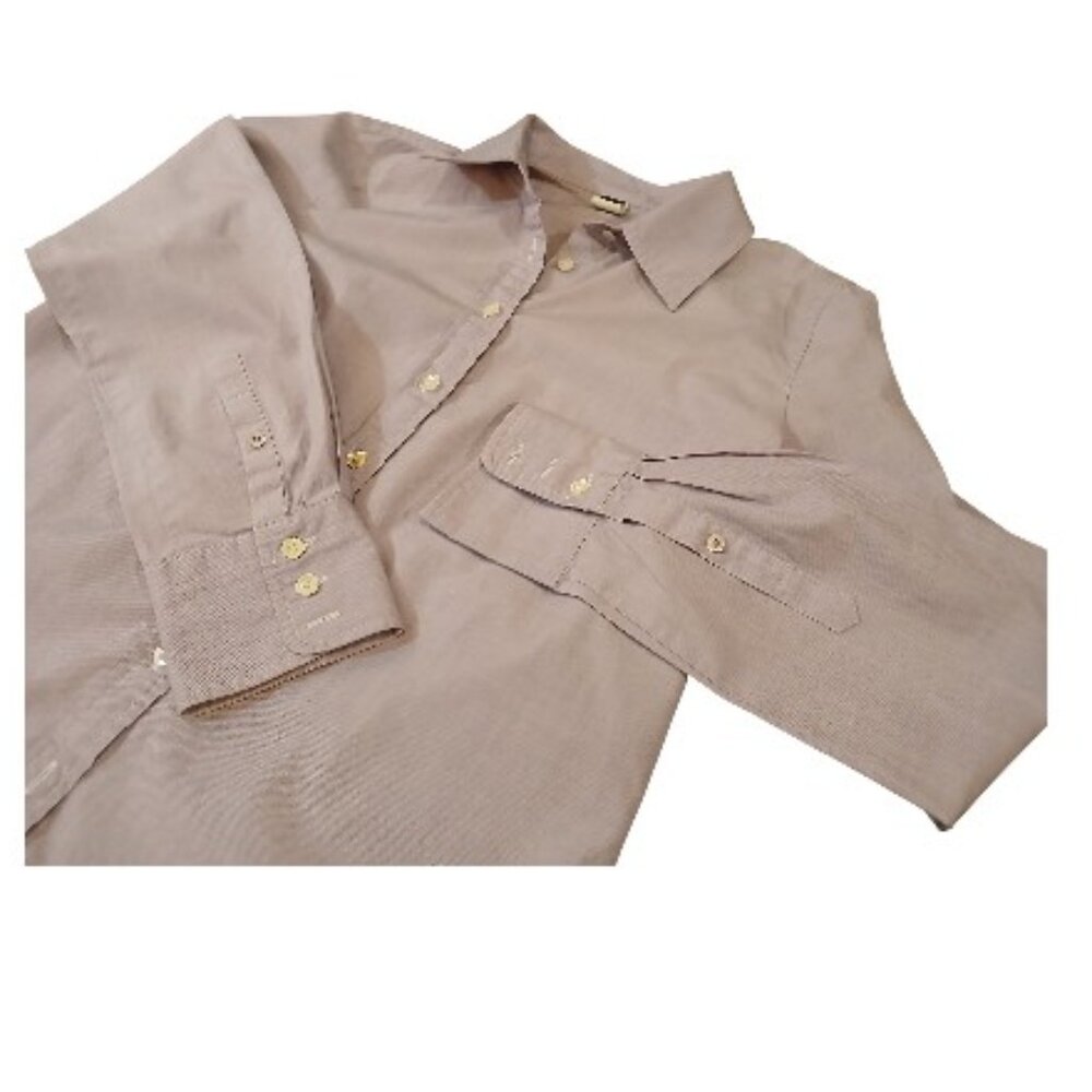 J. CREW Heathered Lilac Slim Fit 100% Cotton Button Shirt - L- EUC - Picture 6 of 11
